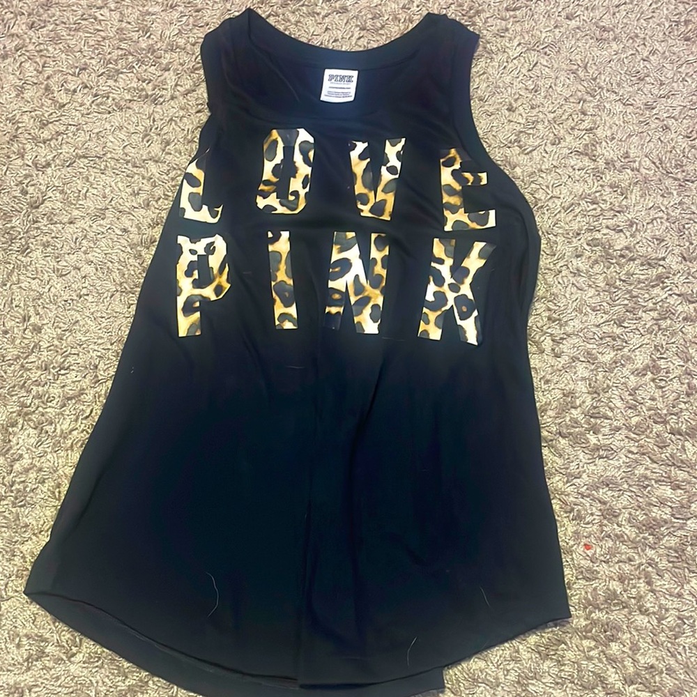 Worn once pink tank top